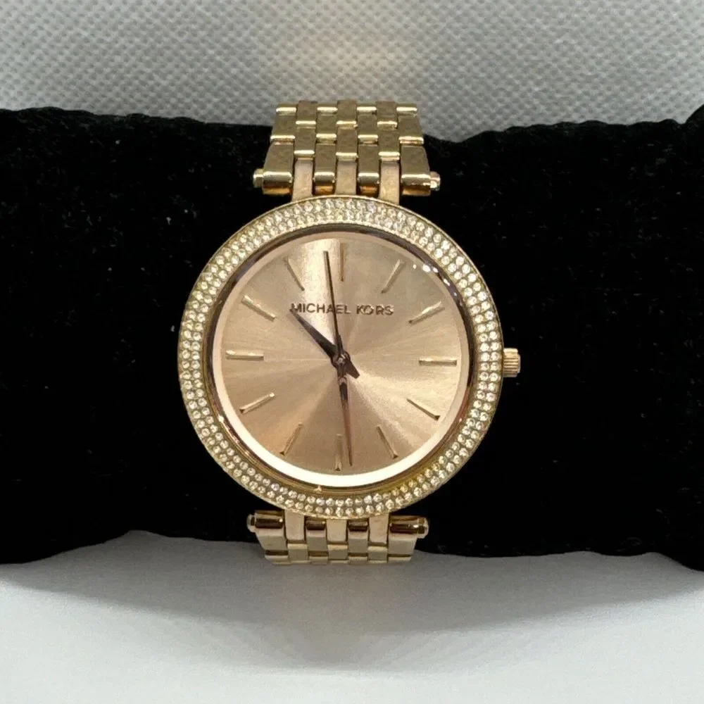 Michael Kors Darci MK3192 Women Rose Gold Analog Dial Quartz Wrist Watch JNA287